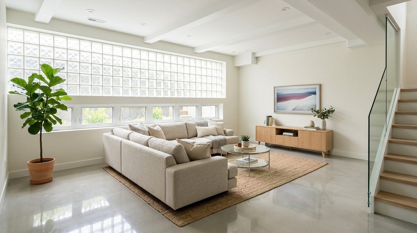 Add a small home gym zone that feels organized